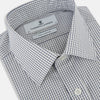 View 2 of product Navy Tattersall Check Mayfair Shirt 19