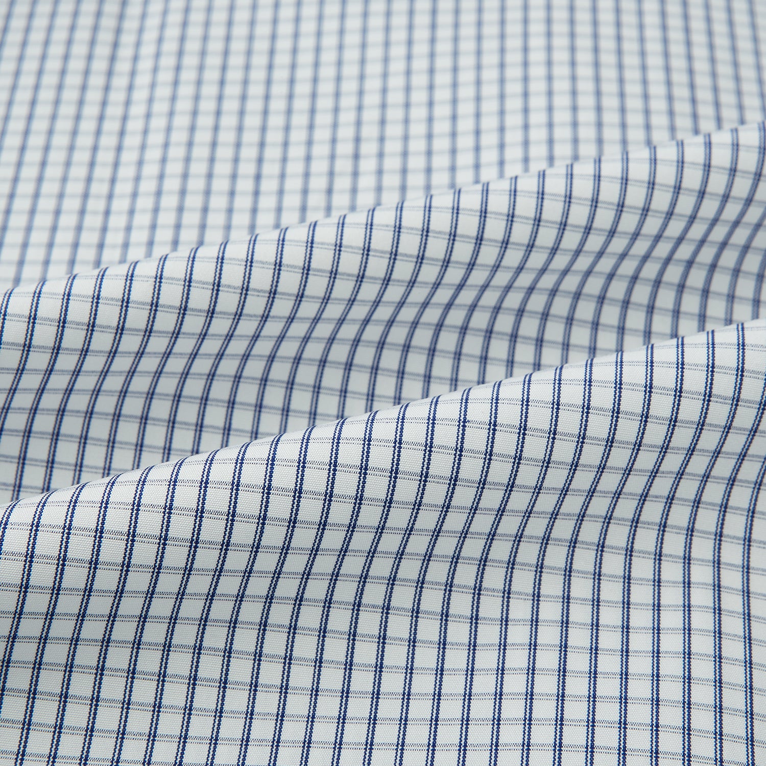 View 6 of product Navy Tattersall Check Mayfair Shirt 19