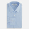 View 4 of product Light Blue End-on-End Shirt with T&A Collar and 3-Button Cuffs