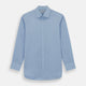 Light Blue End-on-End Shirt with T&A Collar and 3-Button Cuffs
