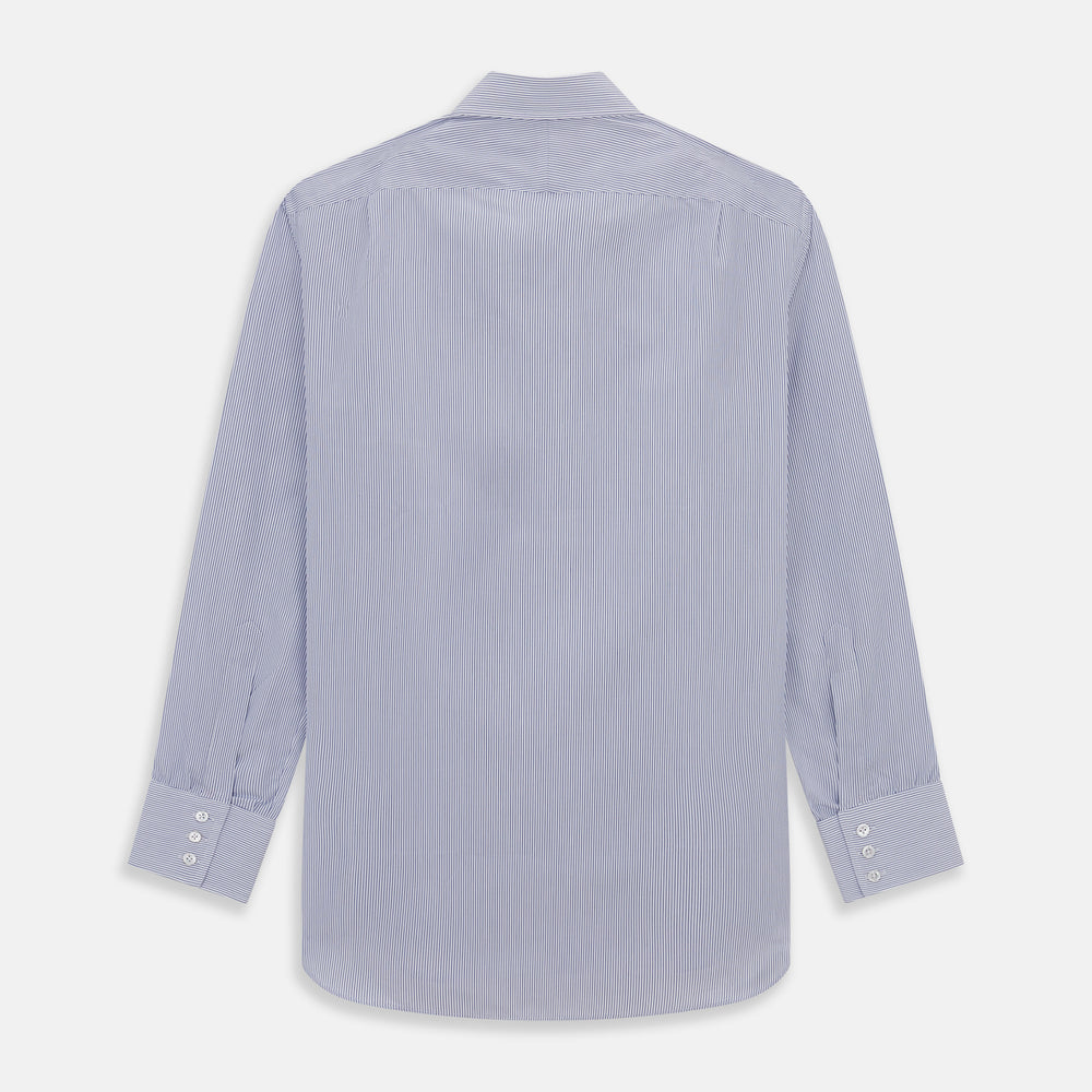 Blue Pinstripe Mayfair Shirt