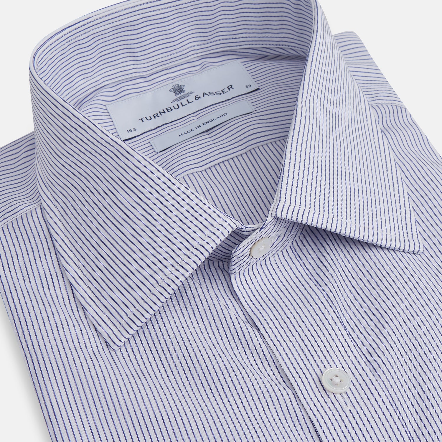View 2 of product Blue Pinstripe Mayfair Shirt