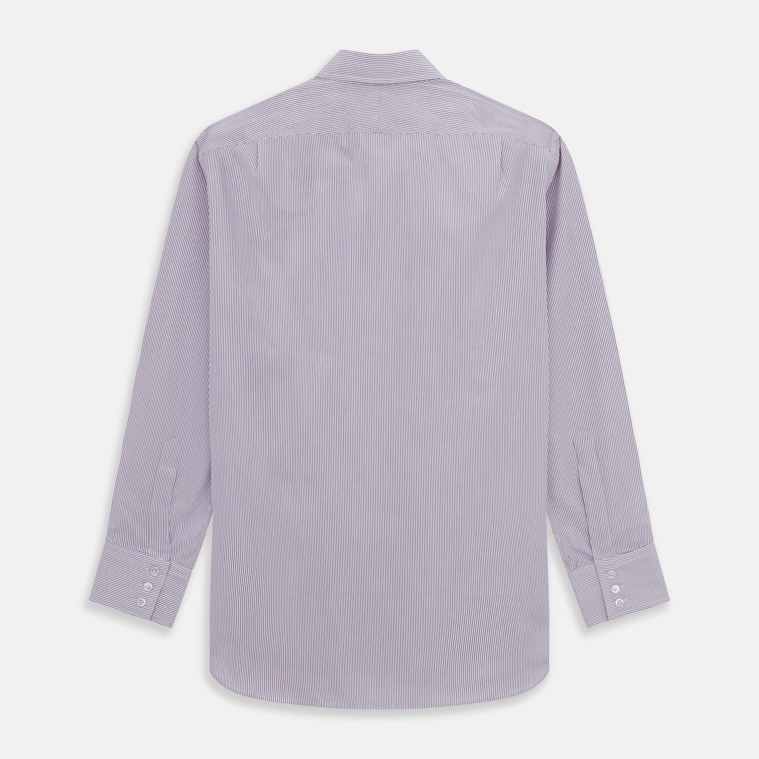 View 5 of product Purple Pinstripe Mayfair Shirt