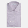 View 4 of product Purple Pinstripe Mayfair Shirt