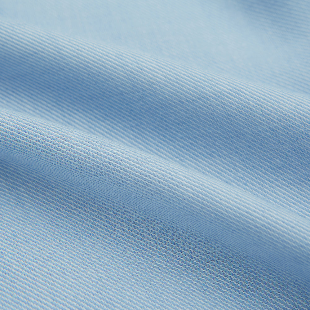 Blue Cotton Cashmere Mayfair Shirt