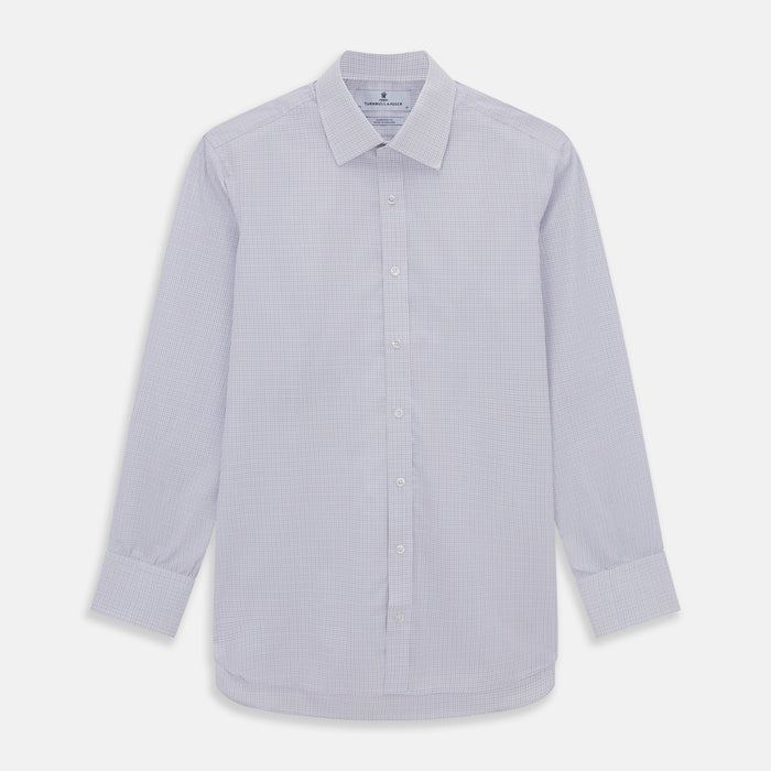Red and Blue Tattersall Check Mayfair Shirt