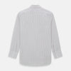 View 6 of product Red and Navy Pinstripe Mayfair Shirt
