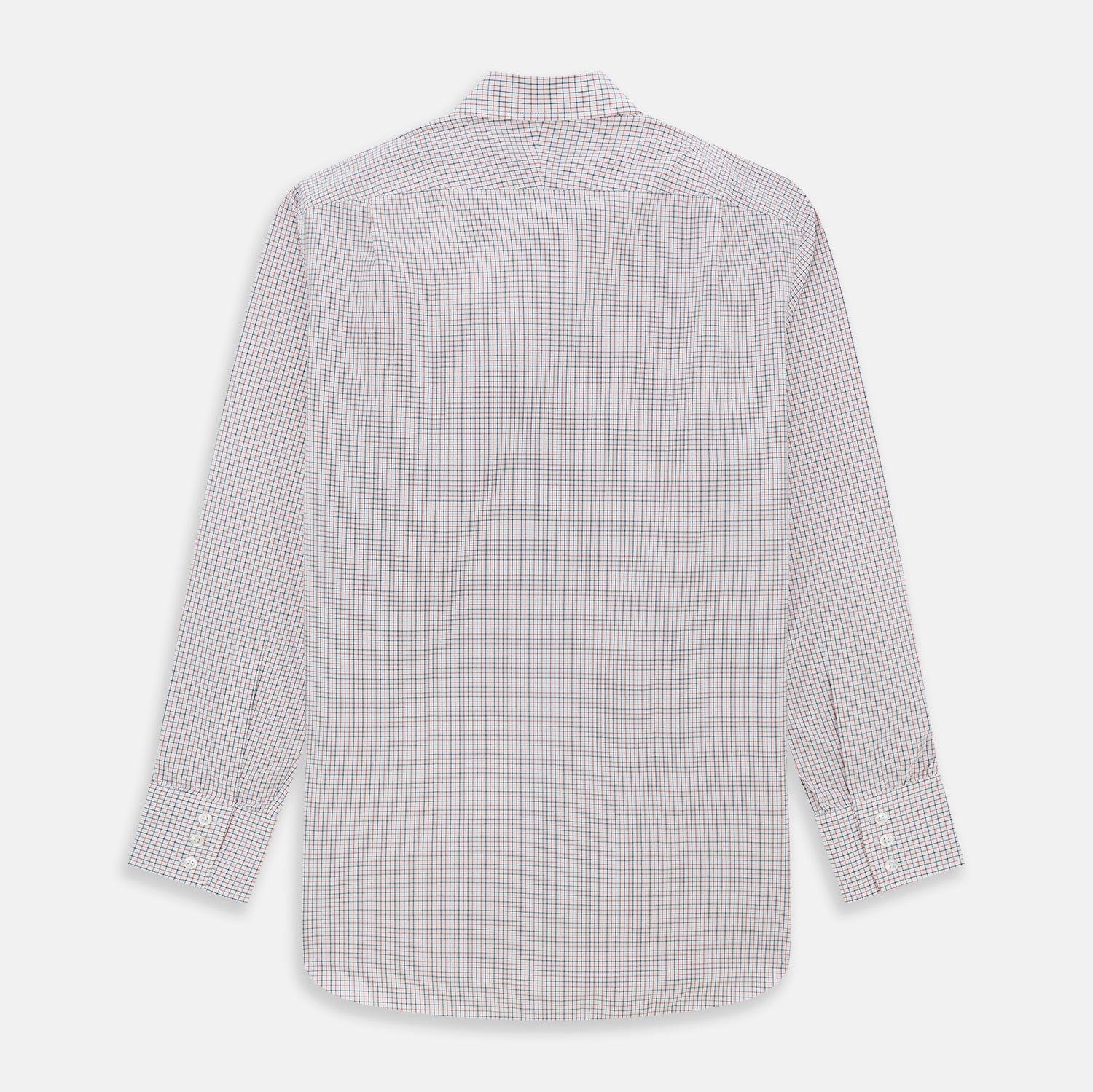 View 5 of product Red and Navy Graph Check Mayfair Shirt