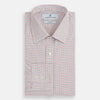 View 4 of product Red and Navy Graph Check Mayfair Shirt