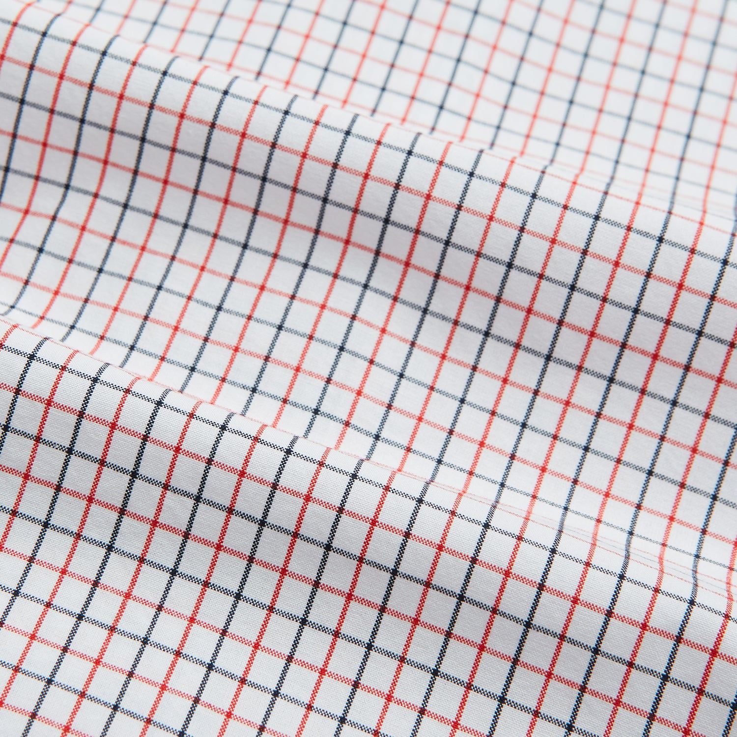 View 6 of product Red and Navy Graph Check Mayfair Shirt