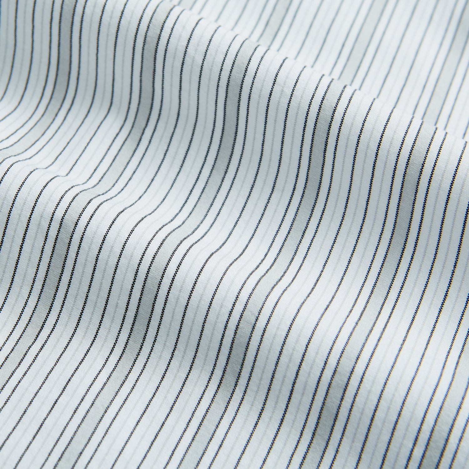 View 5 of product Grey Fine Track Stripe Mayfair Shirt