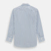 View 5 of product Blue Multi Track Stripe Mayfair Shirt