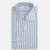 View 4 of product Blue Multi Track Stripe Mayfair Shirt