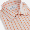 Orange Graph Overlay Check Mayfair Shirt
