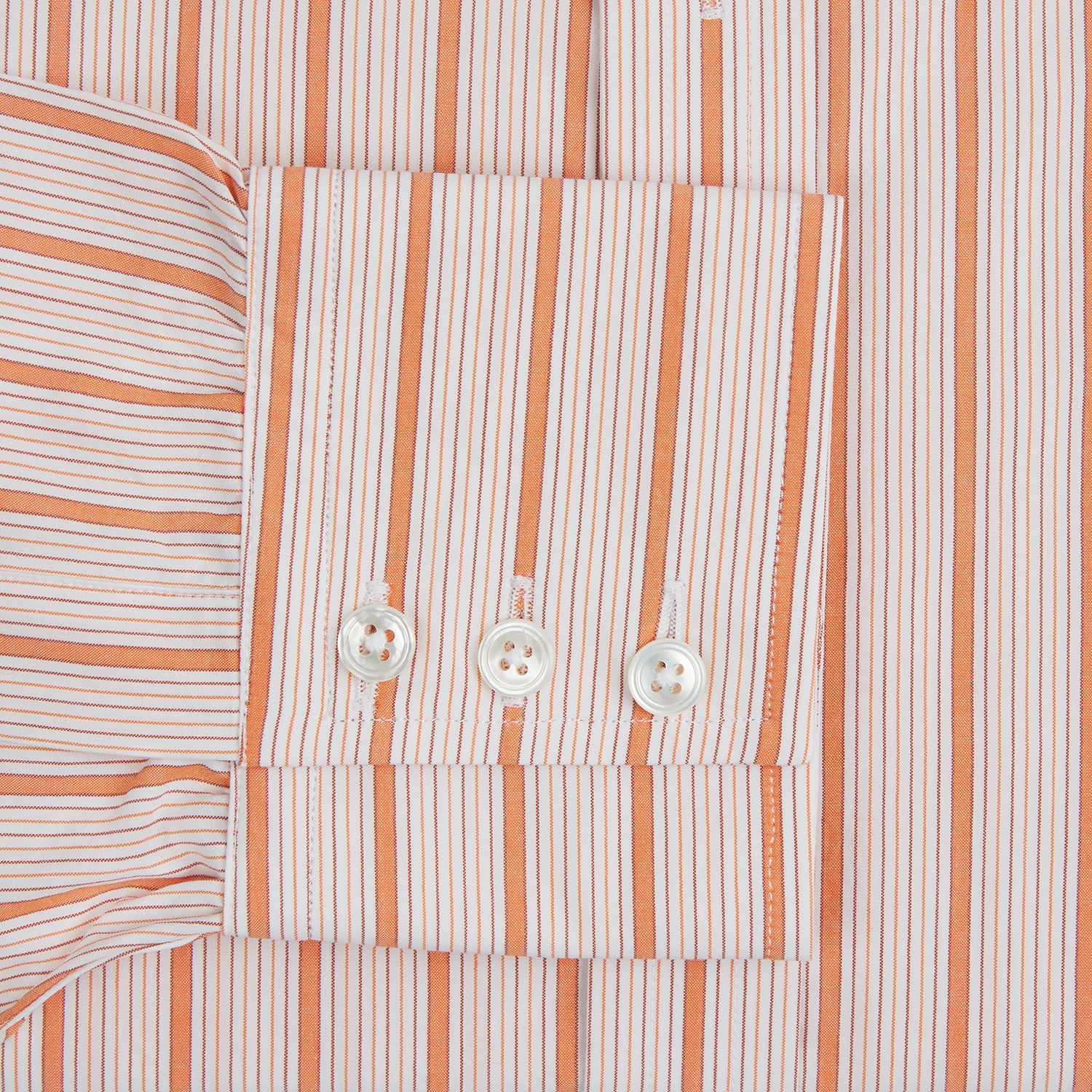 View 3 of product Orange Graph Overlay Check Mayfair Shirt