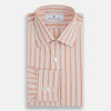 View 4 of product Orange Graph Overlay Check Mayfair Shirt