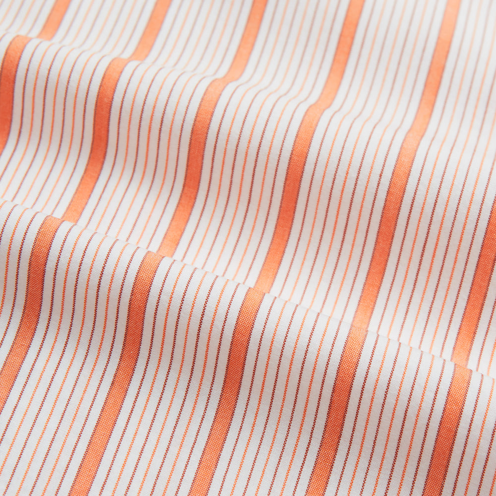 Orange Graph Overlay Check Mayfair Shirt