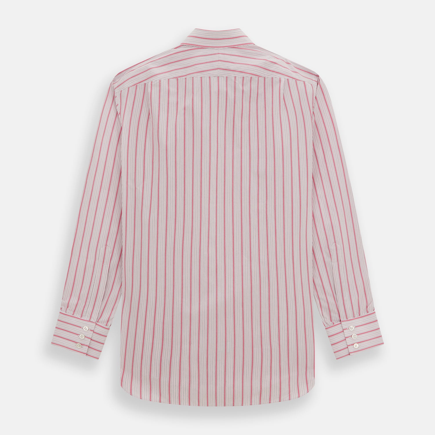 View 5 of product Pink Multi Track Stripe Mayfair Shirt