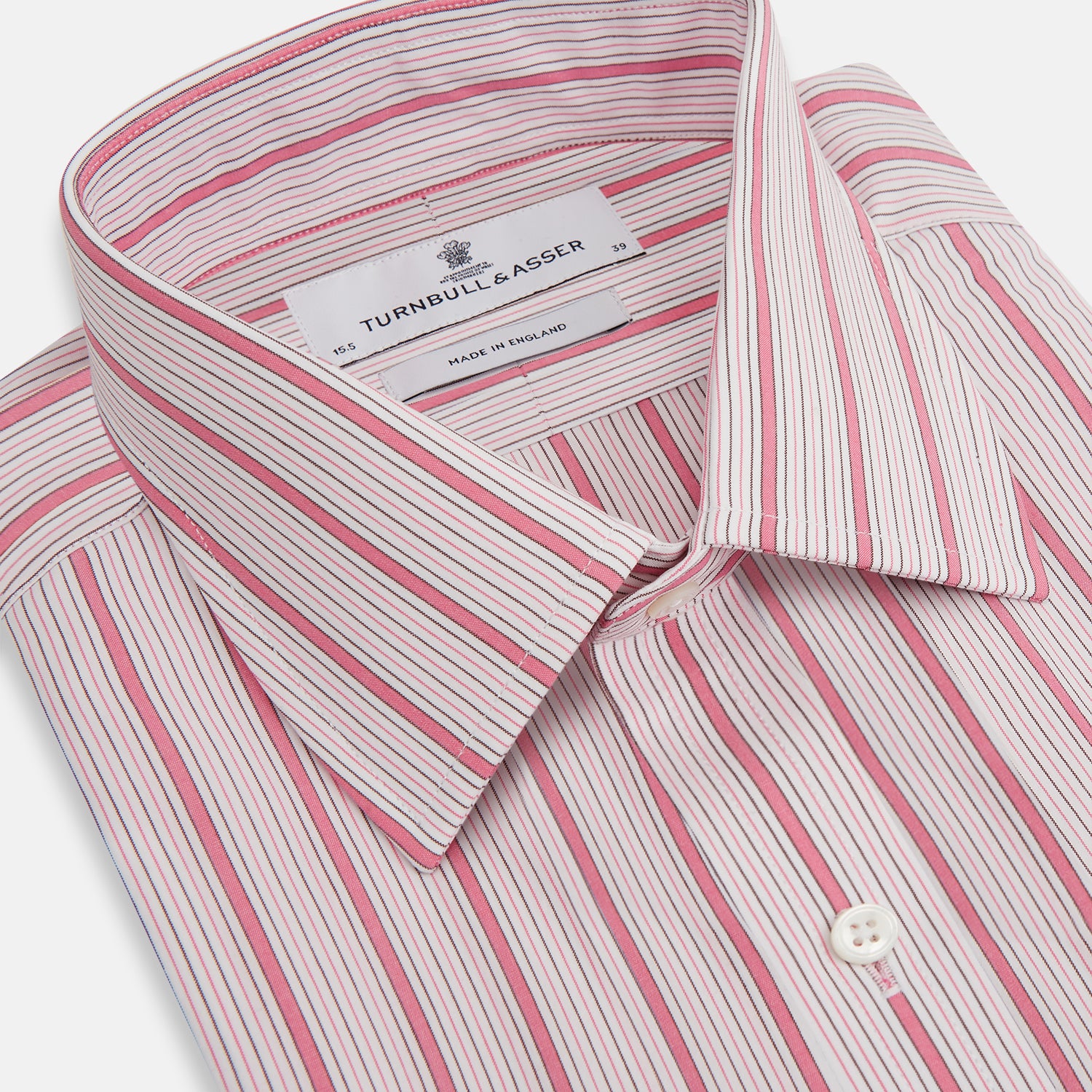 View 2 of product Pink Multi Track Stripe Mayfair Shirt