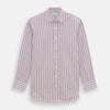 View 1 of product Purple Multi Track Stripe Mayfair Shirt