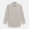 View 1 of product Brown Multi Track Stripe Mayfair Shirt