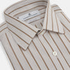 View 2 of product Brown Multi Track Stripe Mayfair Shirt
