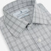 View 2 of product Grey Fine Multi Graph Check Mayfair Shirt