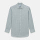 Grey Fine Multi Graph Check Mayfair Shirt