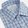 View 2 of product Blue Graph Overlay Check Mayfair Shirt