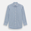 View 1 of product Blue Graph Overlay Check Mayfair Shirt