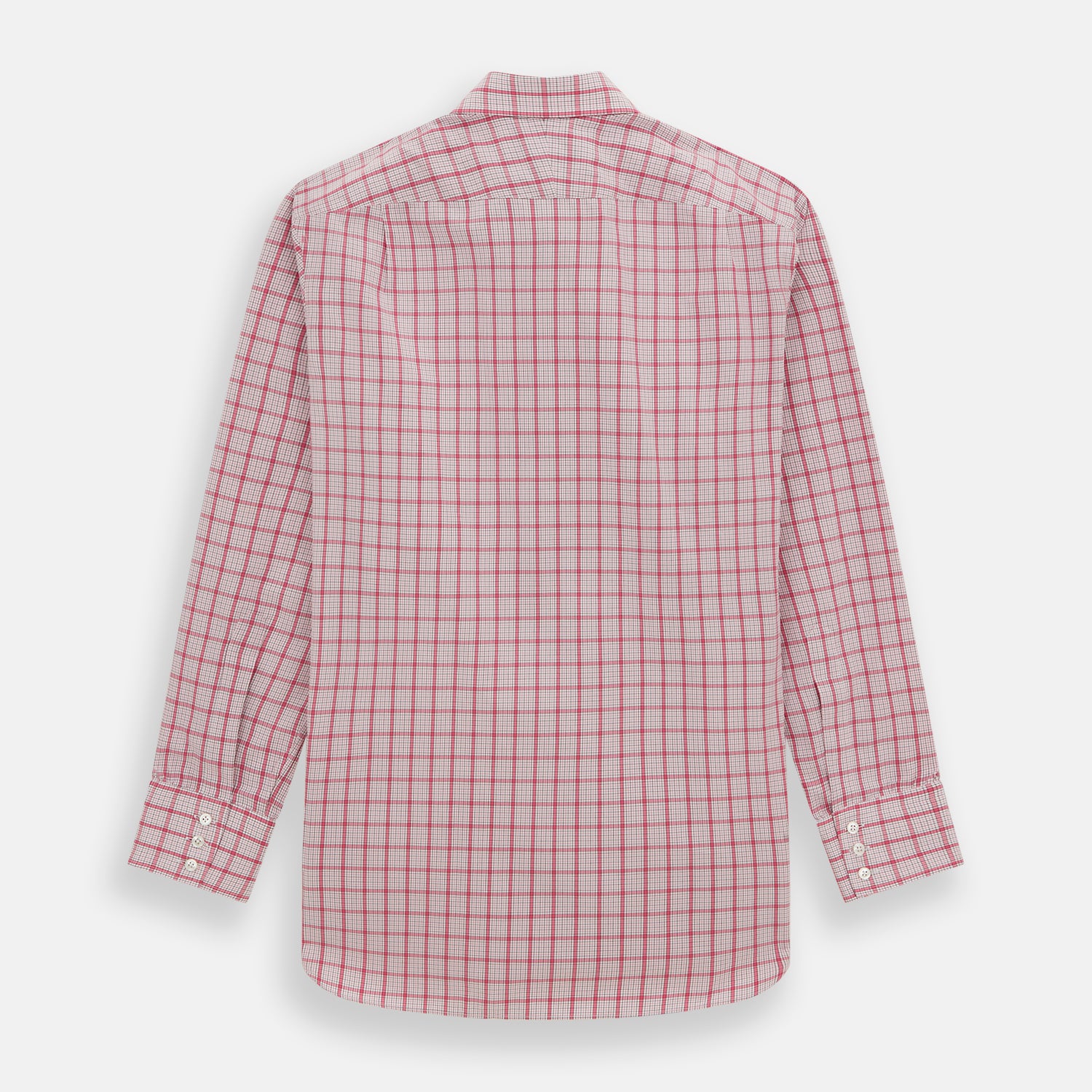 View 5 of product Pink Graph Overlay Check Mayfair Shirt