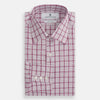 View 4 of product Purple Graph Overlay Check Mayfair Shirt