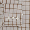 View 3 of product Brown Graph Overlay Check Mayfair Shirt