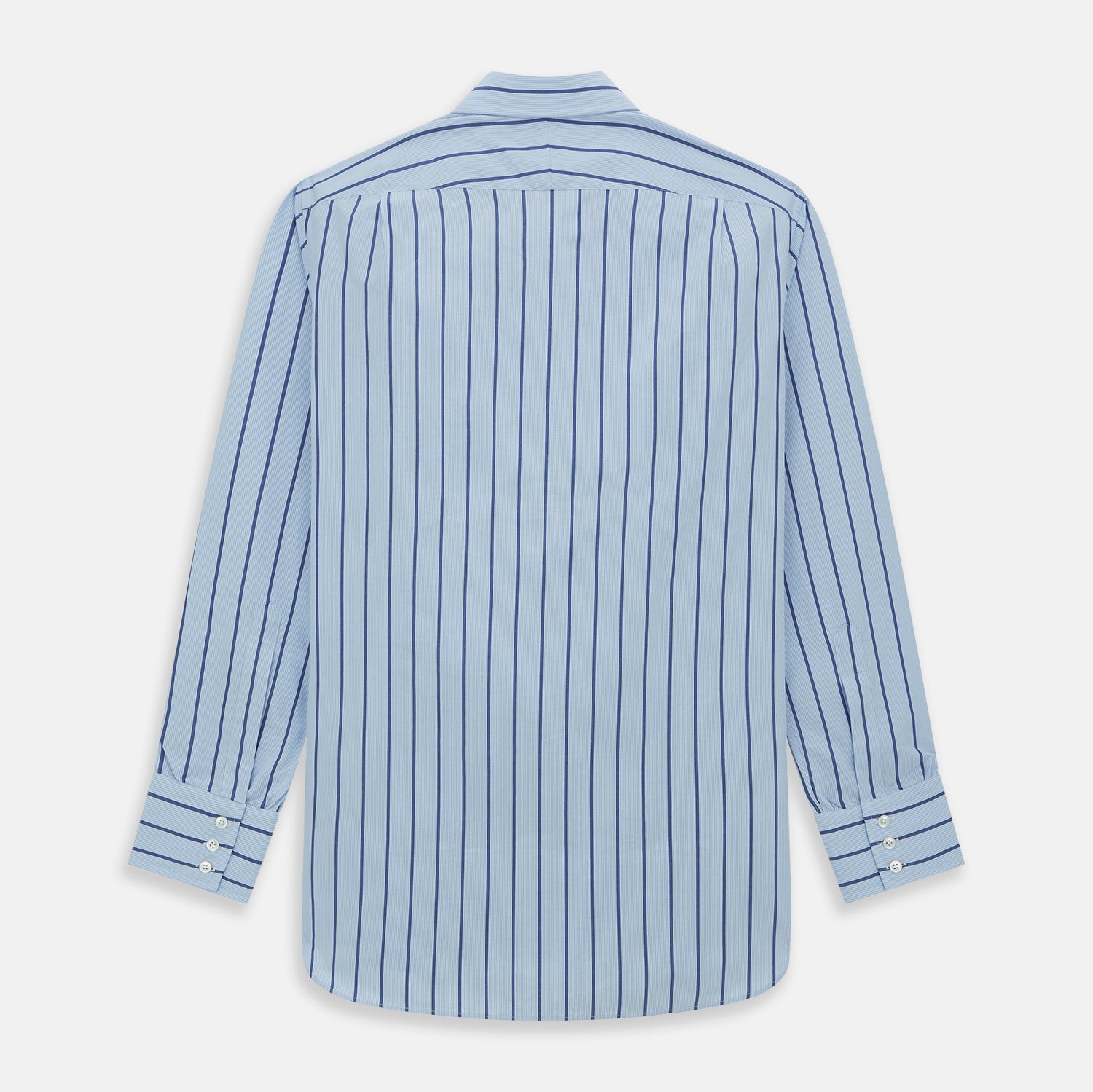 View 6 of product Blue Track Stripe Mayfair Shirt