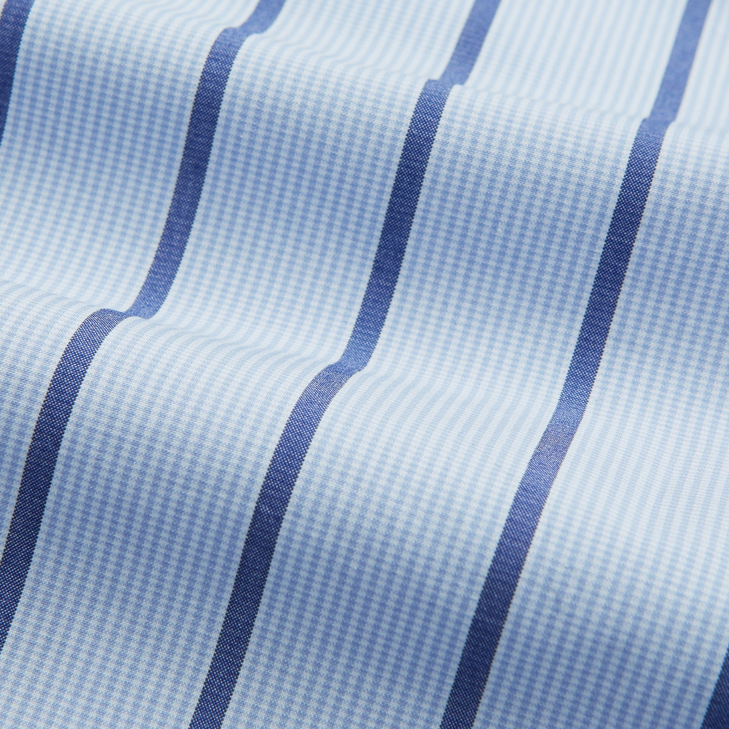 View 5 of product Blue Track Stripe Mayfair Shirt