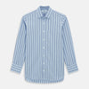 View 1 of product Blue Track Stripe Mayfair Shirt