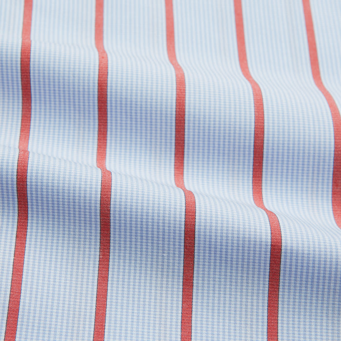 Red Track Stripe Mayfair Shirt Image 4