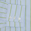 View 3 of product Light Green and Blue Stripe Mayfair Shirt