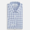 Navy Blue Windowpane Check Mayfair Shirt