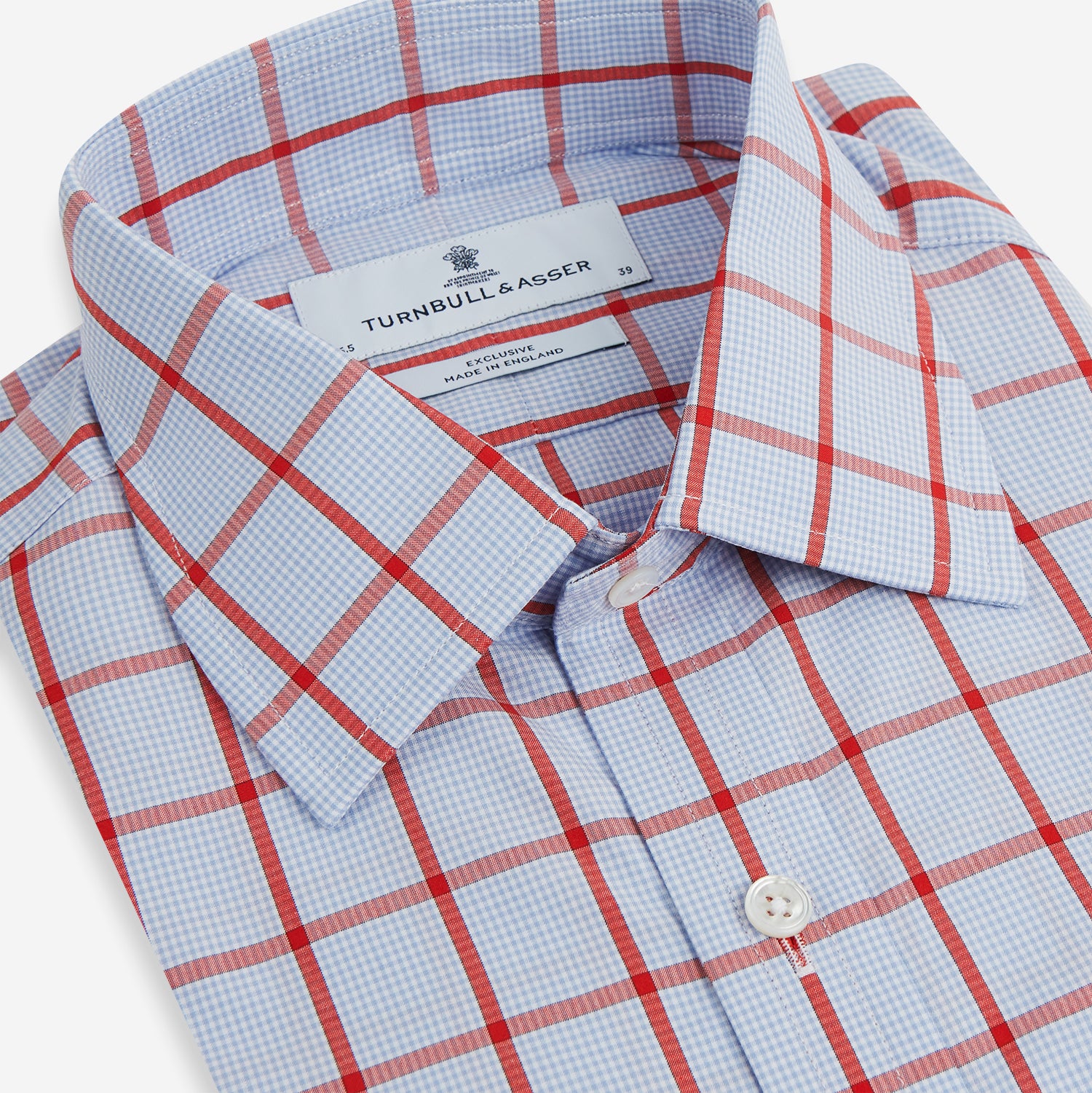 View 2 of product Red Windowpane Check Mayfair Shirt