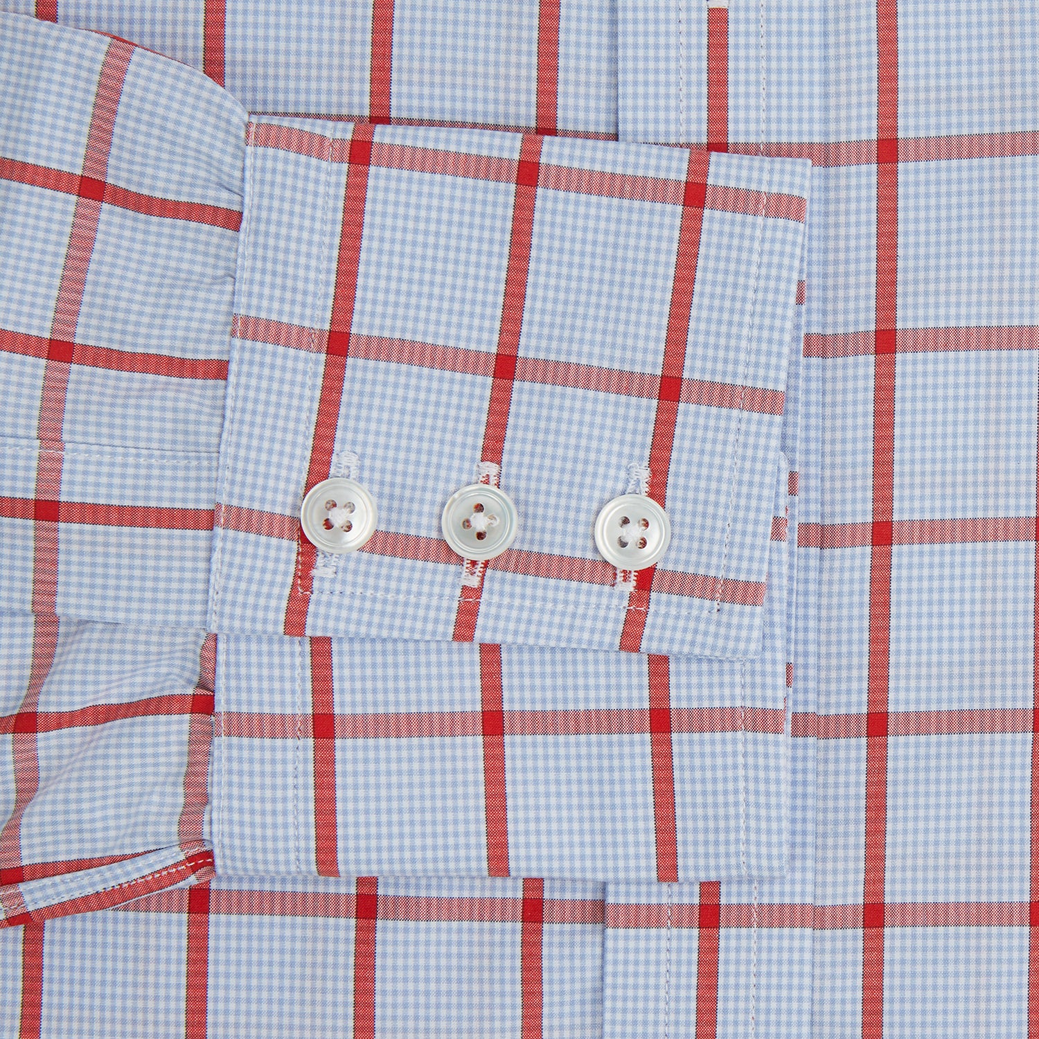 View 3 of product Red Windowpane Check Mayfair Shirt