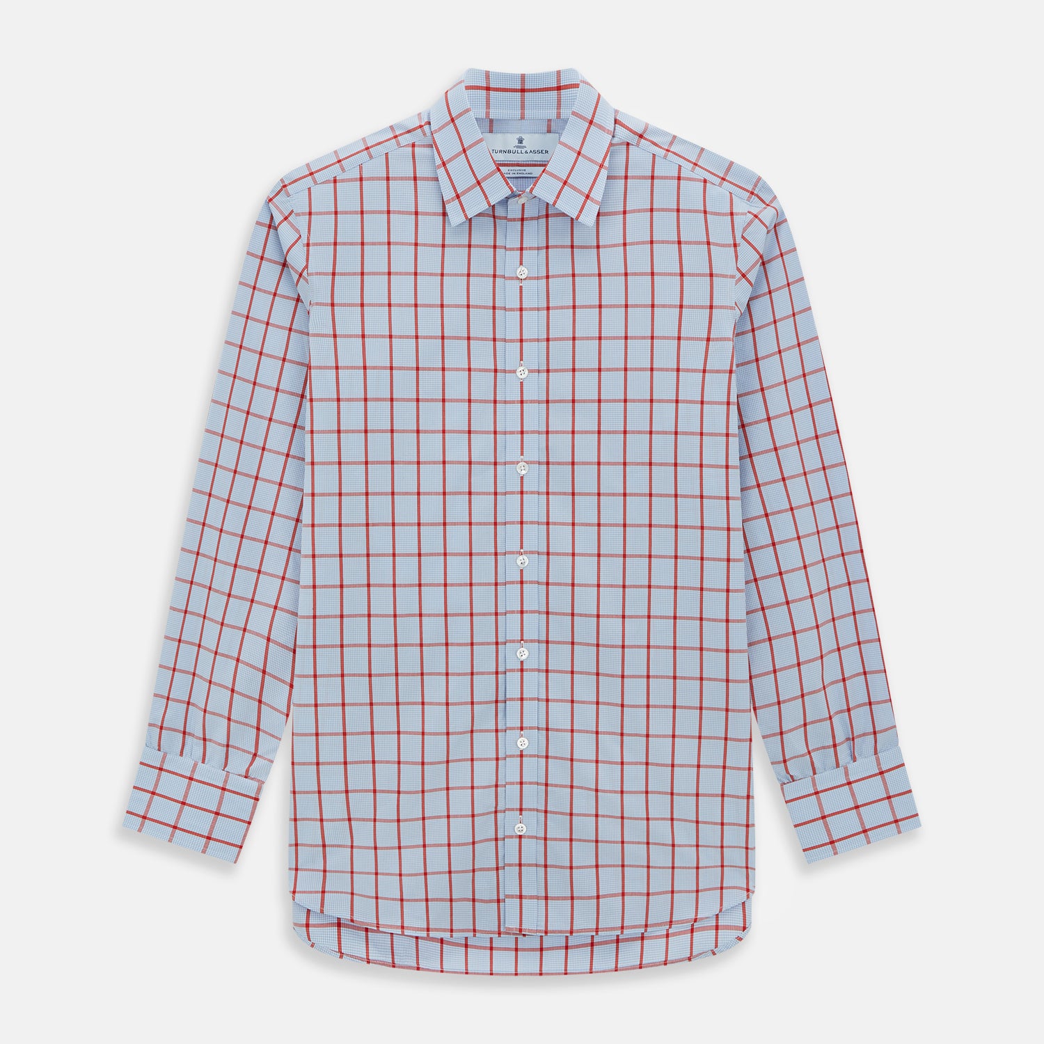 View 1 of product Red Windowpane Check Mayfair Shirt