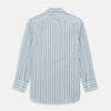 View 6 of product Blue and Pink Shadow Stripe Mayfair Shirt