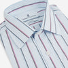 View 2 of product Blue and Pink Shadow Stripe Mayfair Shirt