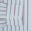 View 3 of product Blue and Pink Shadow Stripe Mayfair Shirt