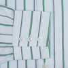 View 3 of product Blue and Green Shadow Stripe Mayfair Shirt