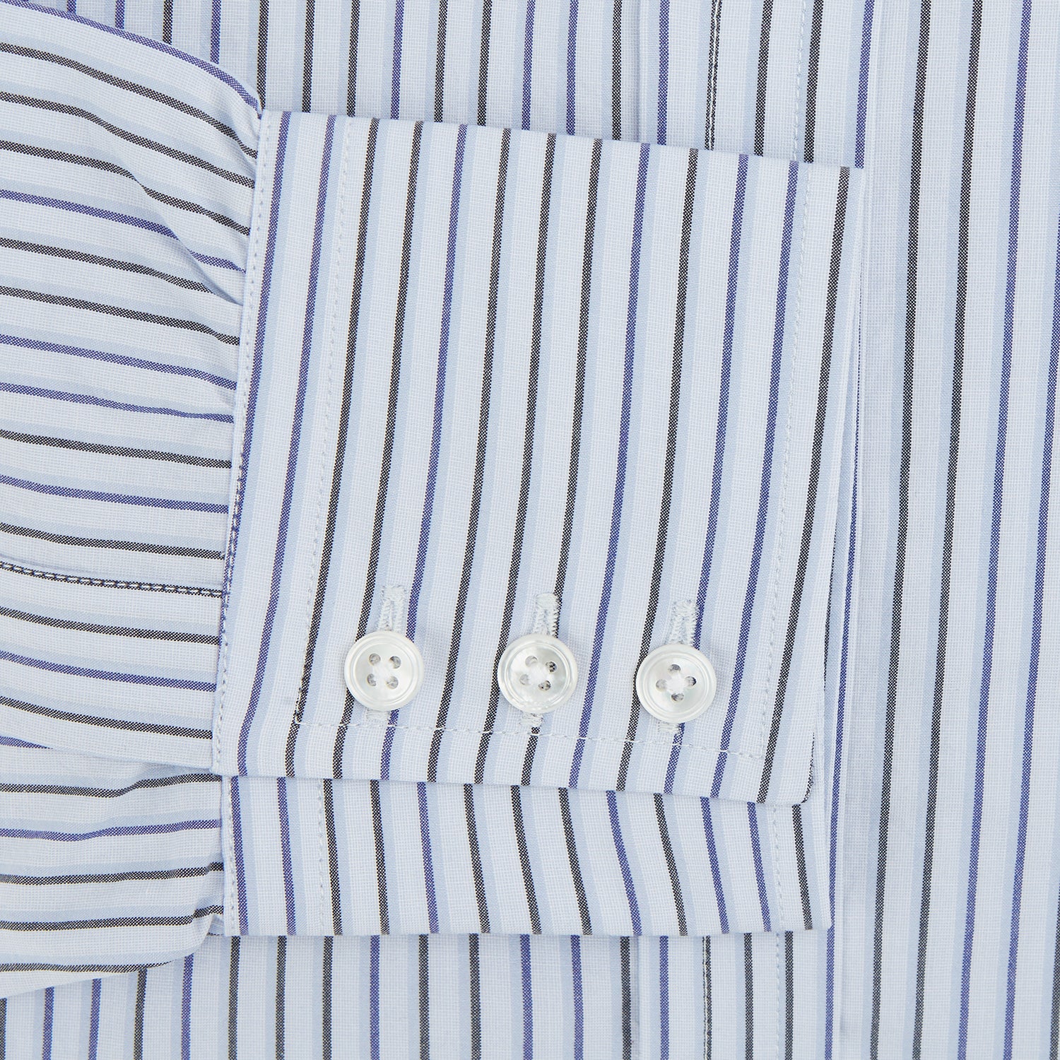 View 2 of product Blue Shadow Pinstripe Mayfair Shirt