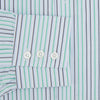 View 3 of product Green and Blue Shadow Pinstripe Mayfair Shirt