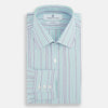View 4 of product Green and Blue Shadow Pinstripe Mayfair Shirt