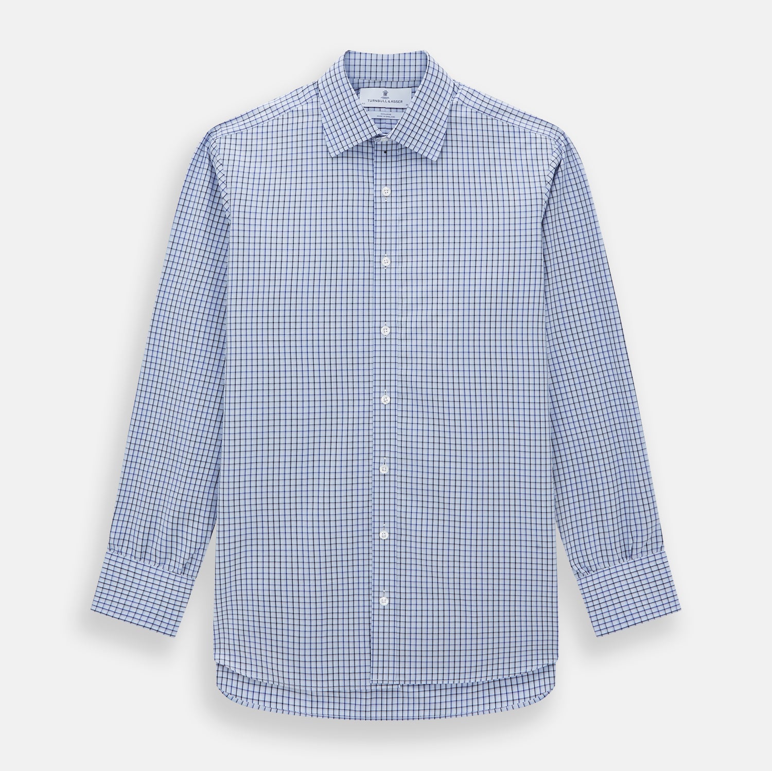 View 1 of product Blue Shadow Check Mayfair Shirt
